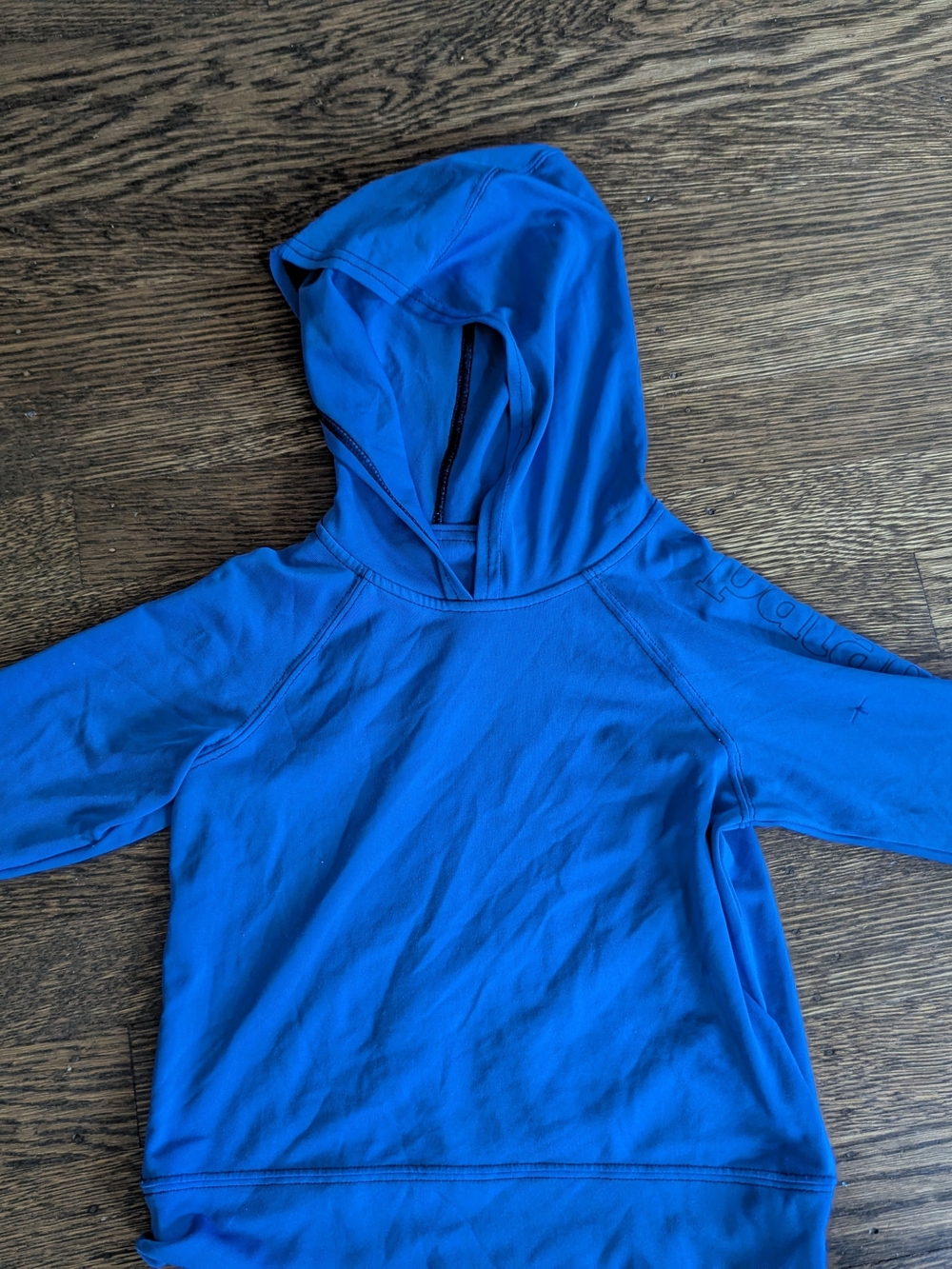 Patagonia Youth Electric Blue Hooded Pullover
